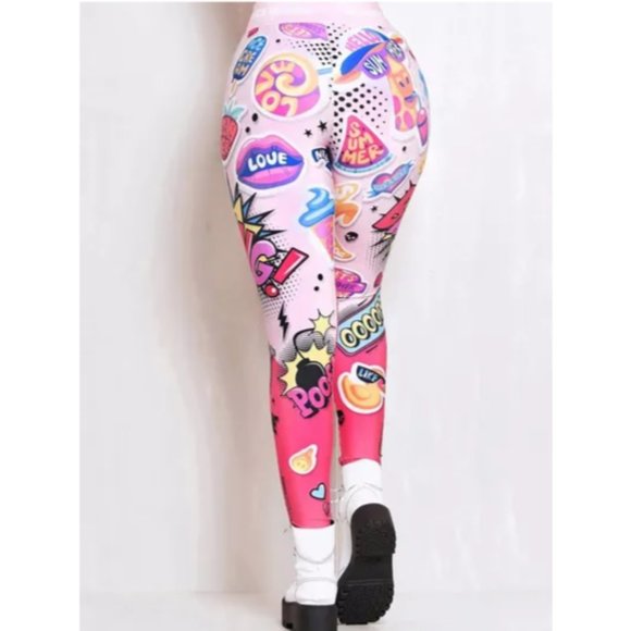 BANG Graffiti Leggings - Picture 2 of 9